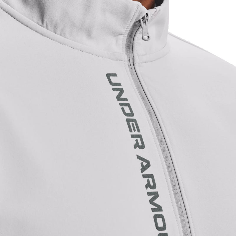 Under Armour Storm Daytona 1/2 Zip Pullover - White/Halo Grey