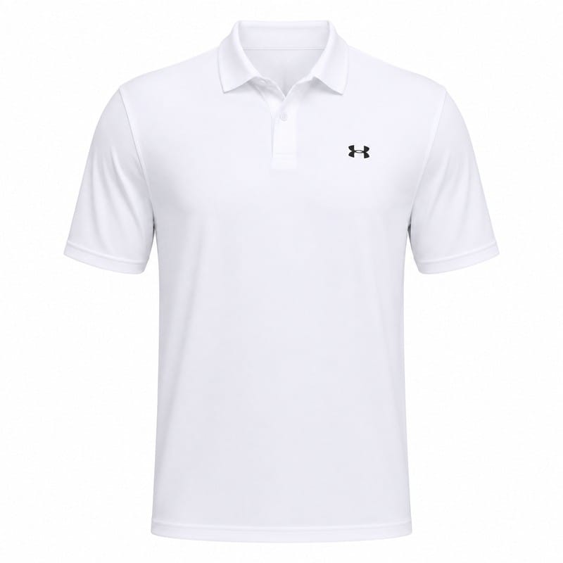 Under Armour T2G Pique Polo Shirt - White/Black