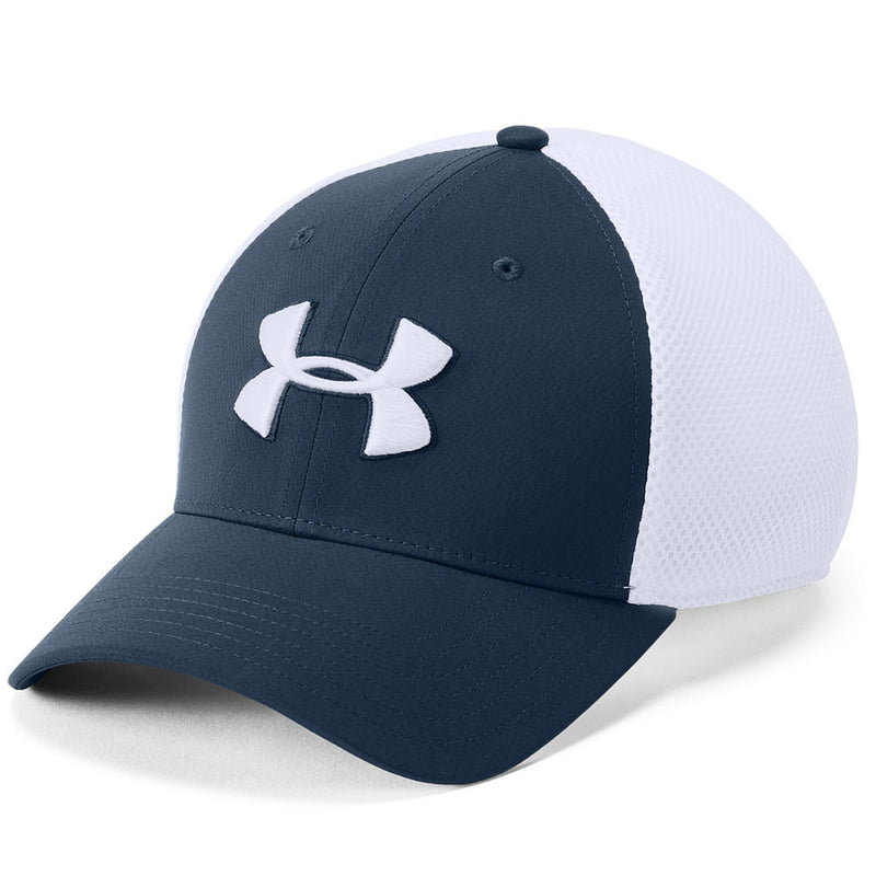 Under Armour TB Classic Mesh Golf Cap - Navy/White