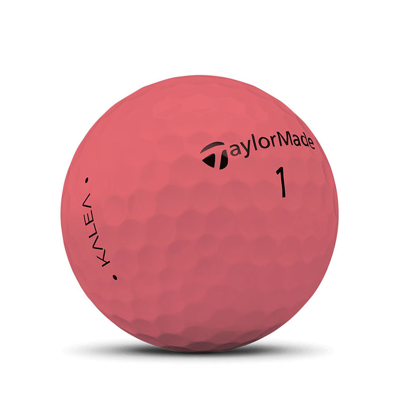 TaylorMade Kalea Matte Golf Balls Peach - 12 Pack