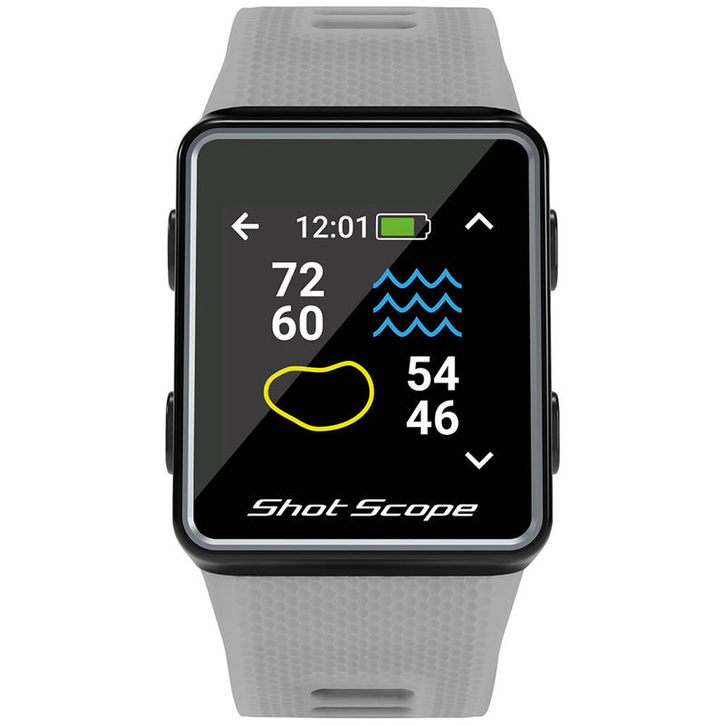 Shot Scope V3 GPS Golf Watch & Performance Tracker - Grey