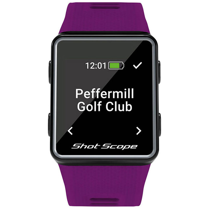 Shot Scope V3 GPS Golf Watch & Performance Tracker - Purple