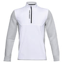 Under Armour Storm Evolution Daytona ½ Zip Sweater - White/Halo Grey