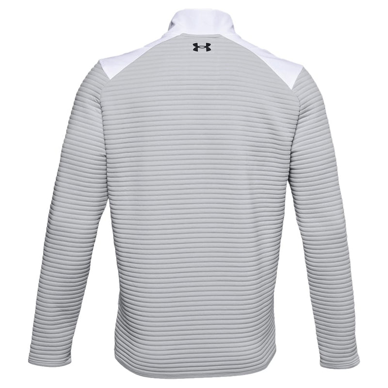 Under Armour Storm Evolution Daytona ½ Zip Sweater - White/Halo Grey