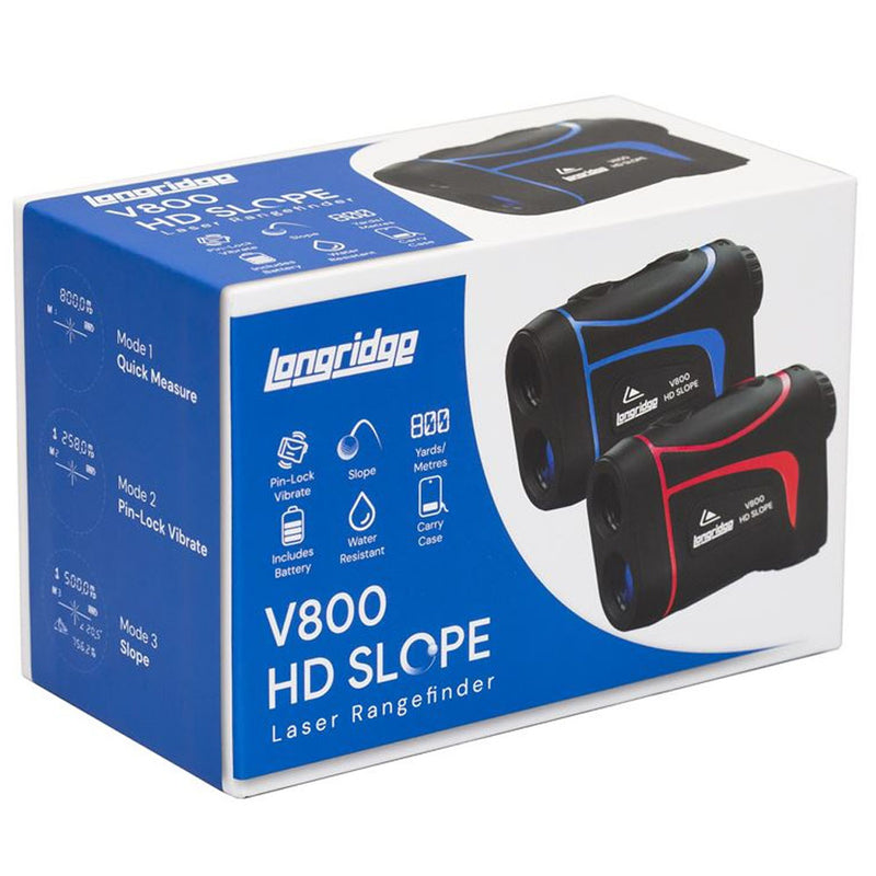 Longridge V800 HD Slope Laser Rangefinder - Red