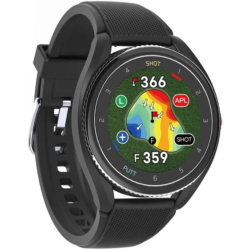 Voice Caddie T9 Golf GPS Rangefinder Watch - Black