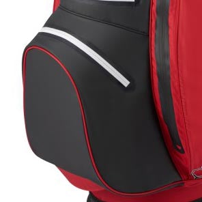 Wilson Dry Tech II Cart Bag - Red/White/Black