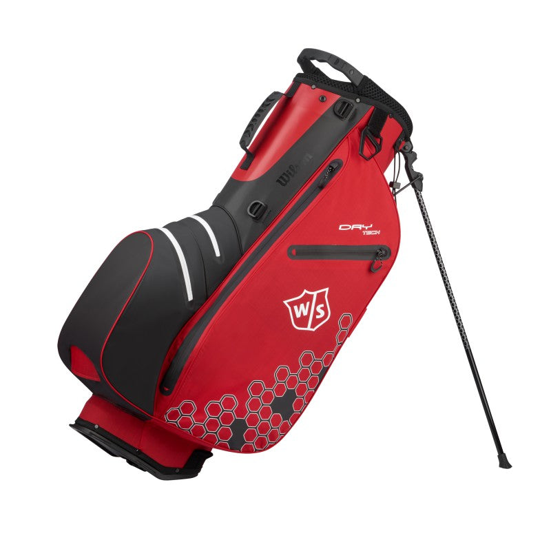 Wilson Dry Tech II Stand Bag - Red/White/Black