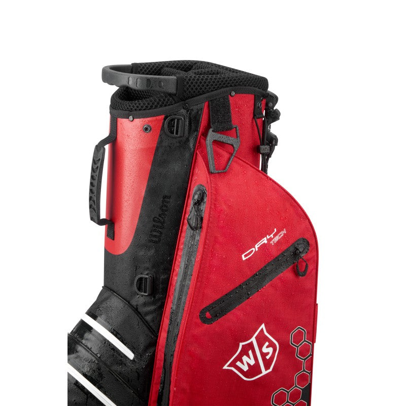 Wilson Dry Tech II Stand Bag - Red/White/Black