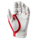 Wilson Fit All Mens Golf Glove - Red/White