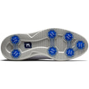 FootJoy Traditions Waterproof Spiked Shoes - White/White