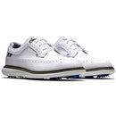 FootJoy Traditions Waterproof Spiked Shoes - White/White