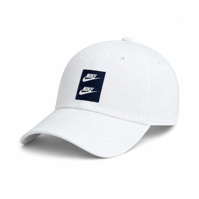 Nike Club Golf Dri-Fit Unstructured Cap - White