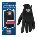 Wilson Staff Rain Moisture Grip Golf Gloves (Pair) - Black