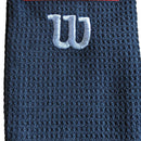 Wilson Microfibre Trifold Towel - Black/White