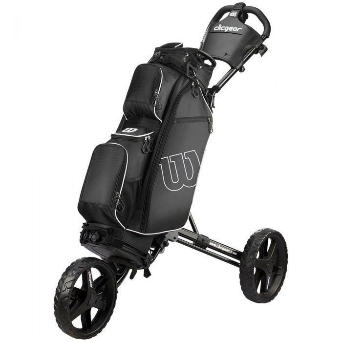 Wilson Prostaff Cart Bag Black White