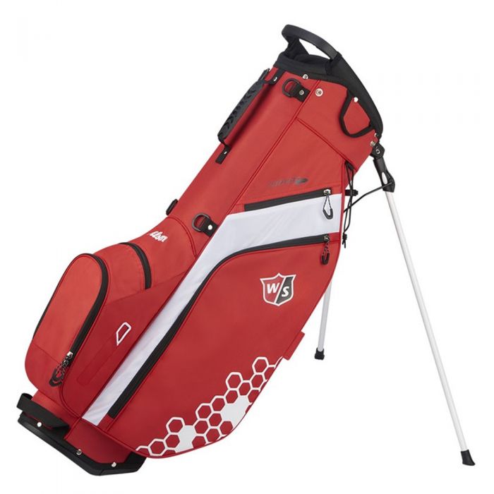 Wilson Feather Stand Bag - Red/White