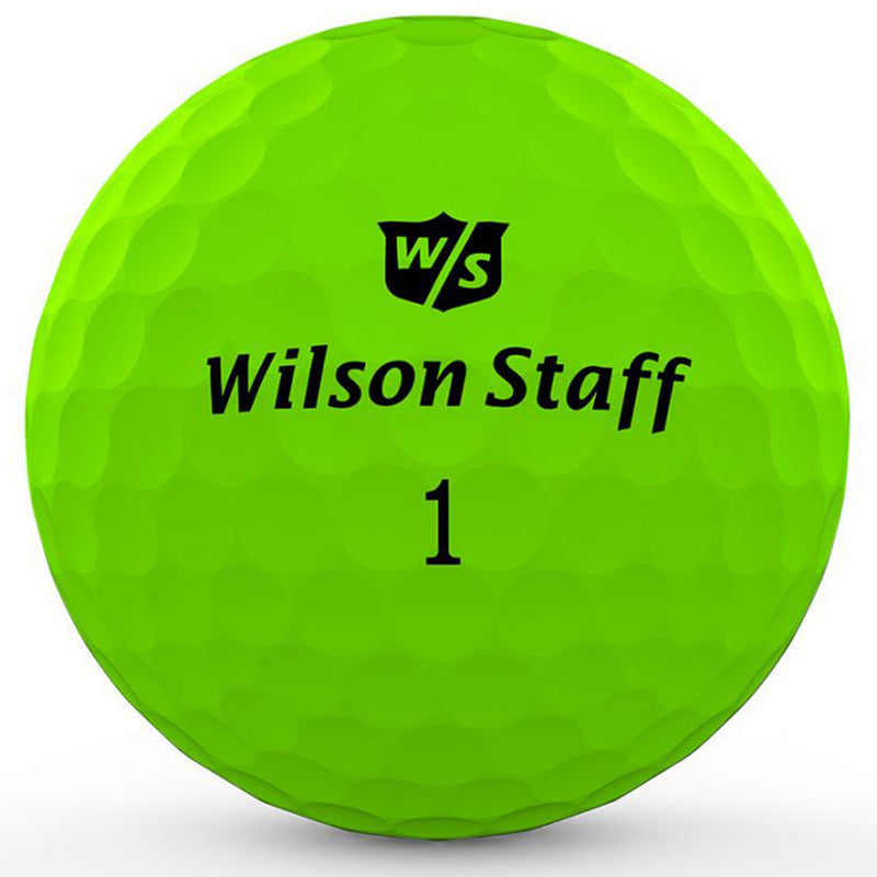 Wilson Duo Professional Green Matte Golf Balls - 12 Pack