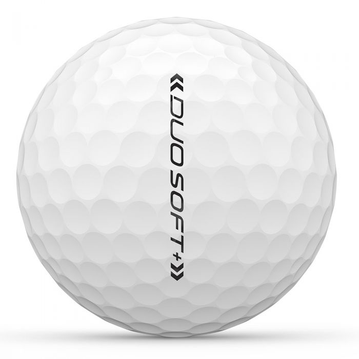 Wilson DUO Soft+ Golf Balls - White - 12 Pack