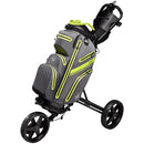 Wilson Exo Dry Waterproof Cart Bag - Charcoal/Citron