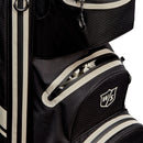 Wilson Exo Dry Waterproof Cart Bag - Black/Black/Silver
