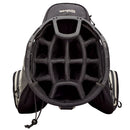 Wilson Exo Dry Waterproof Cart Bag - Black/Black/Silver