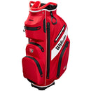 Wilson Exo Dry Waterproof Cart Bag - Staff Red/Black/White