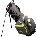 Wilson Exo Dry Waterproof Stand Bag - Charcoal/Citron/Silver
