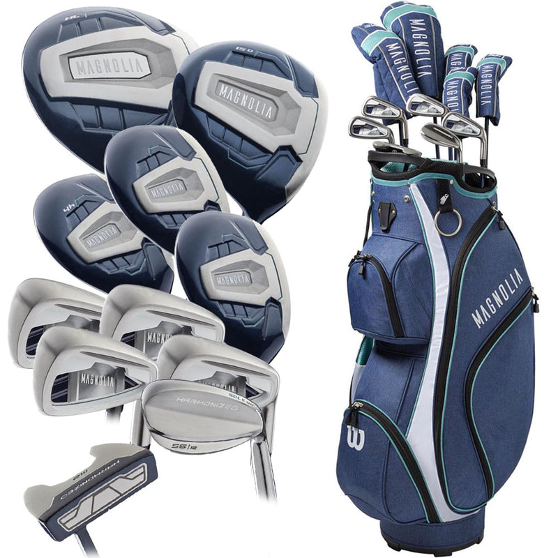 Wilson Magnolia 12-Piece Cart Bag Package Set - Ladies