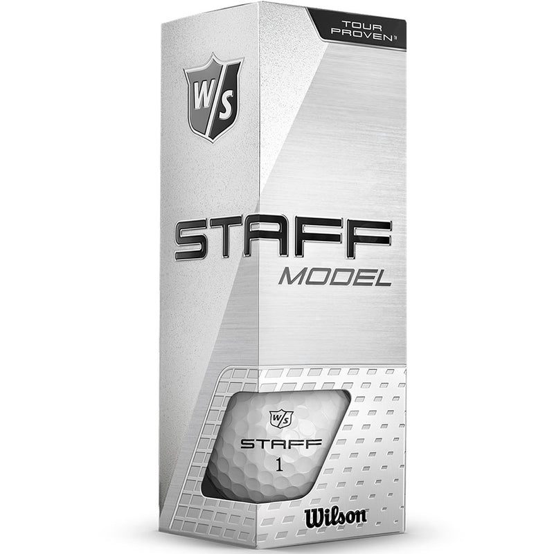 Wilson Model Golf Balls - White - Double Dozen