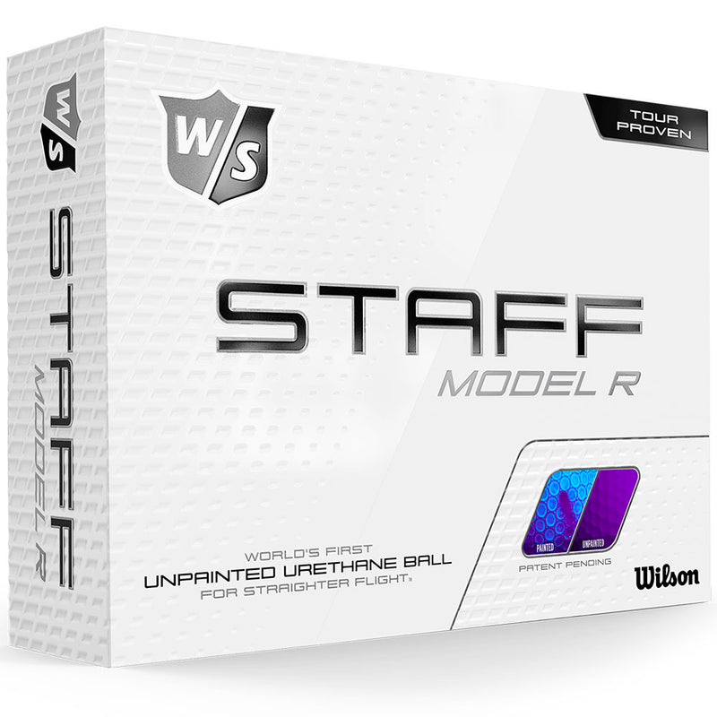 Wilson Model R Golf Balls - White - 12 Pack