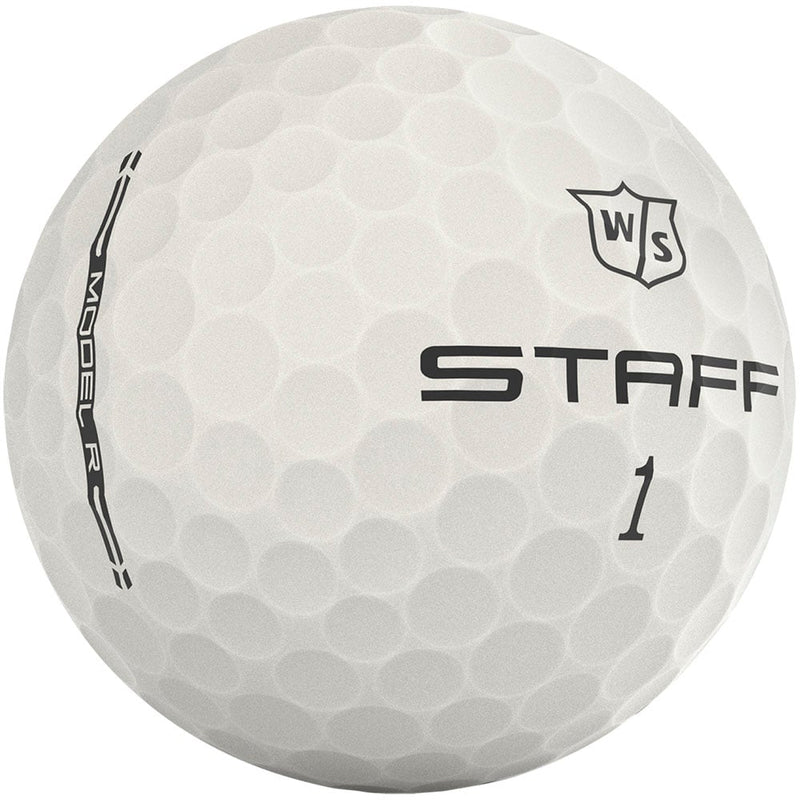 Wilson Model R Golf Balls - White - 12 Pack
