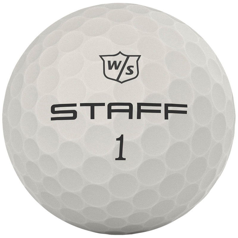 Wilson Model R Golf Balls - White - 12 Pack