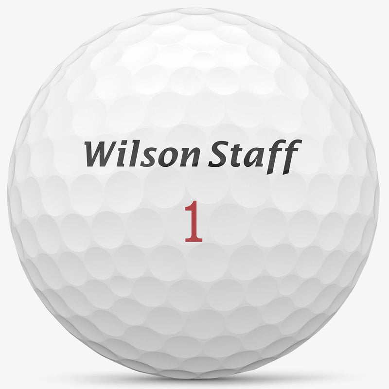Wilson Staff ZIP Golf Balls - White - Double Dozen