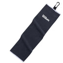 Wilson Tri-Fold Golf Towel - Black