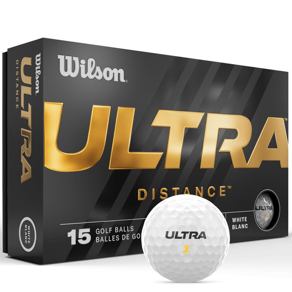 Wilson Ultra Distance Balls - 15 Pack - White