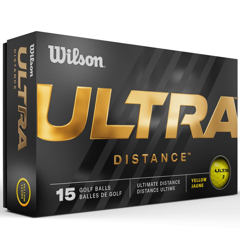 Wilson Ultra Distance Balls - 15 Pack - Yellow