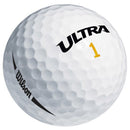 Wilson Ultra Ultimate Distance Golf Balls - White - 15 Pack