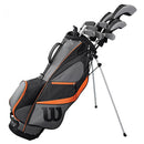 Wilson X31 11-Piece Stand Bag Package Set - Graphite