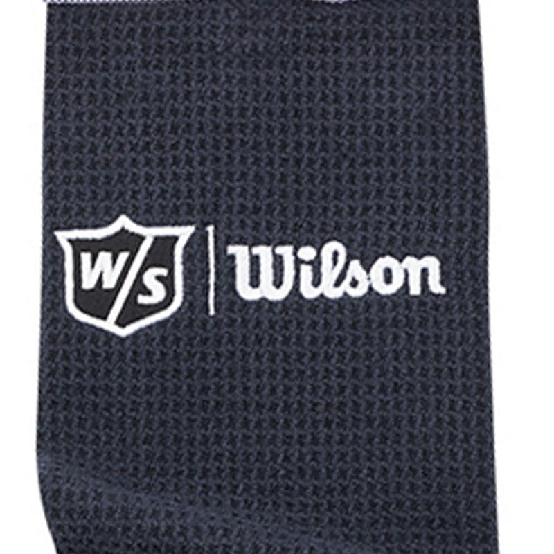 Wilson Tri-Fold Golf Towel - Black