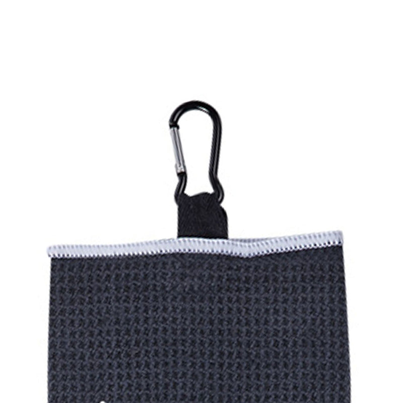 Wilson Tri-Fold Golf Towel - Black