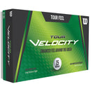 Wilson Tour Velocity Feel Golf Balls - White 15 Pack
