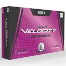 Wilson Tour Velocity Ladies Golf Balls - White - 15 Pack