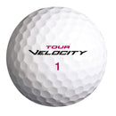 Wilson Tour Velocity Ladies Golf Balls - White - 15 Pack