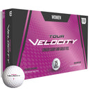 Wilson Tour Velocity Ladies Golf Balls - White - 15 Pack