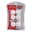 Masters Airflow XP Practice Balls (6 Pack) - White (Regular Packaging)