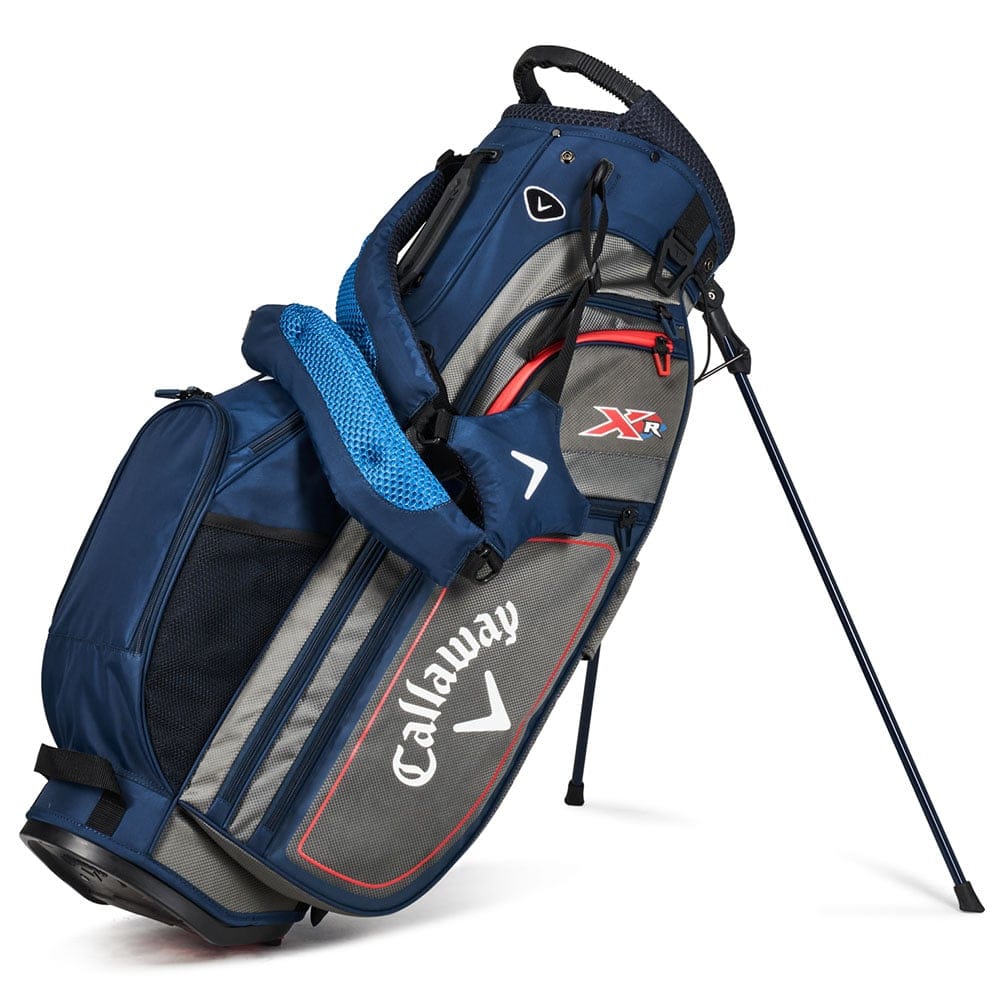 Callaway XR 13-Piece Stand Bag Package Set - Navy/Silver - Graphite