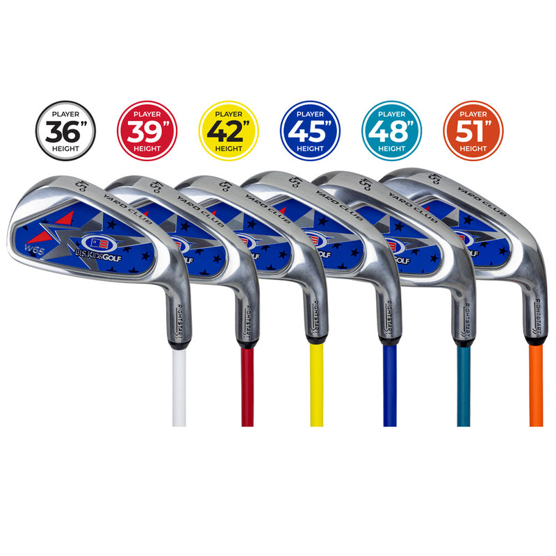 U.S. Kids Golf RS3-42 Junior Yard Club with 3 Yard Balls and Tee (42-45" Golfer Height)