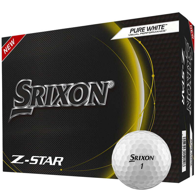 Srixon Z-Star Golf Balls - White - 4 For 3 Dozen