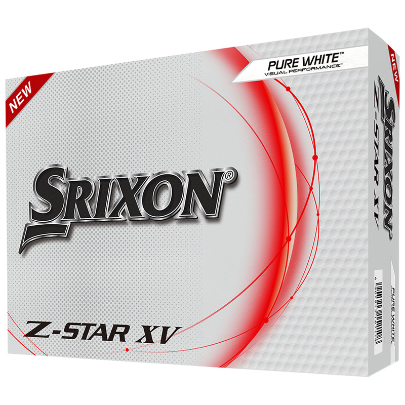 Srixon Z-Star XV Golf Balls - Pure White - 4 For 3 Dozen